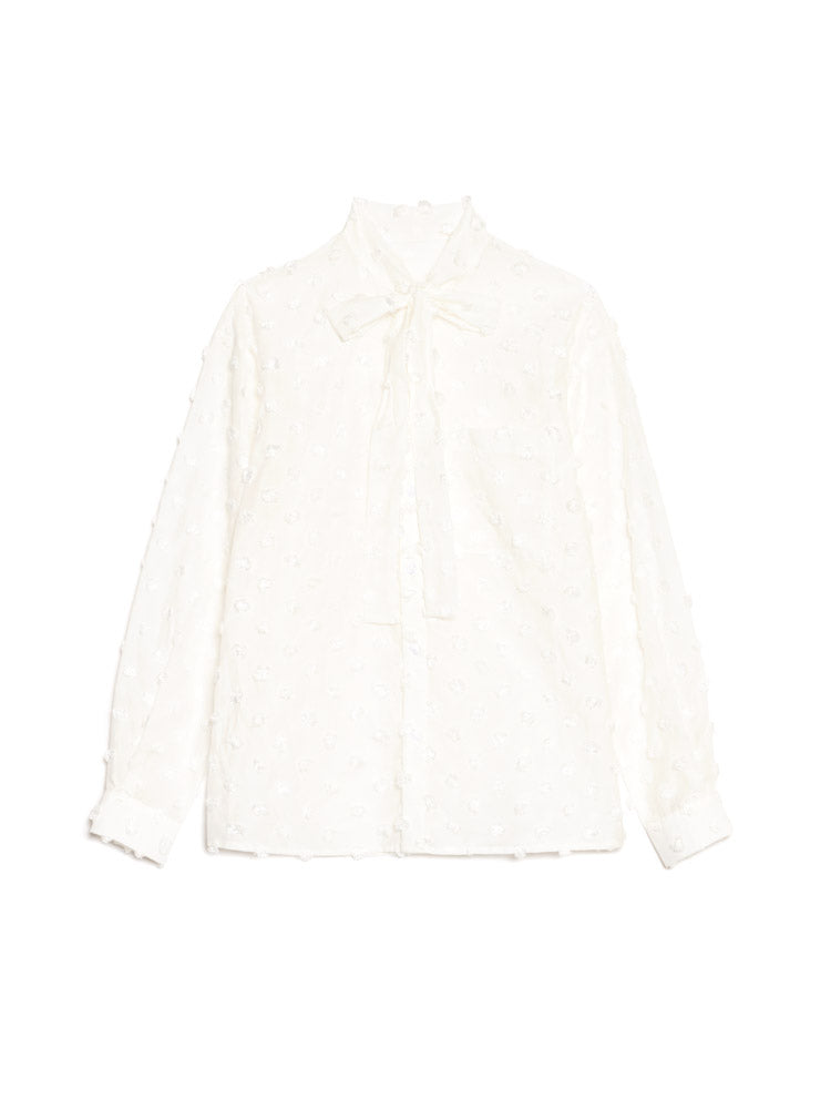Pearled White Shirts