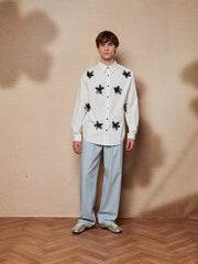Pearled White Shirts