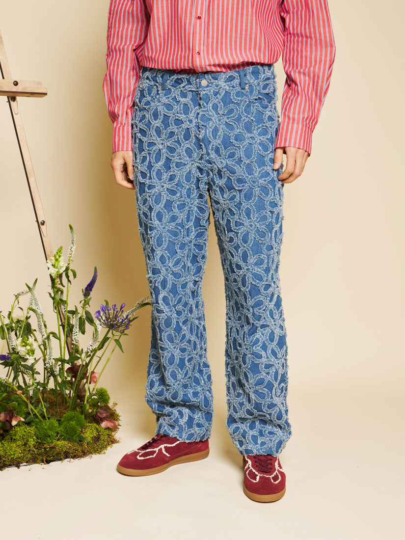 Indigo Blue Trousers