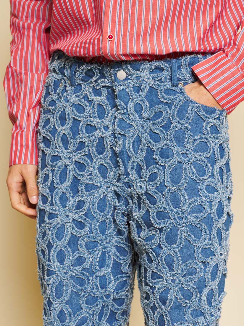 Indigo Blue Trousers