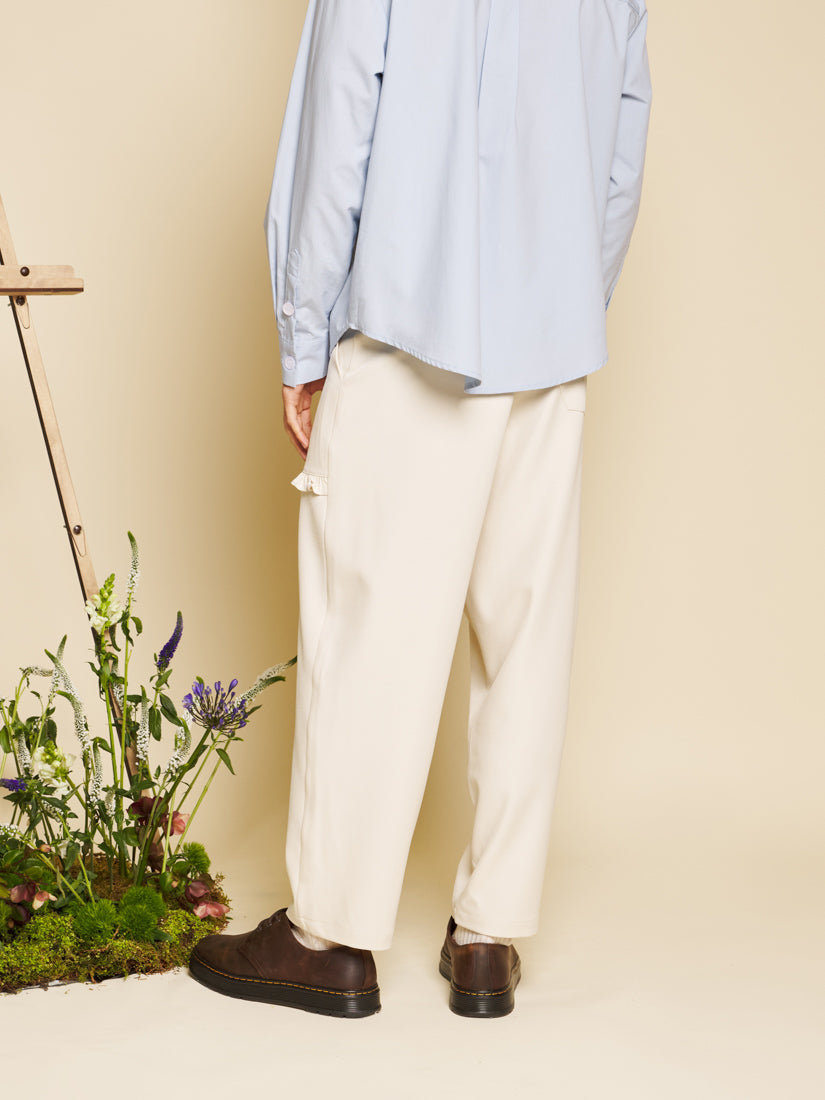 Ivory Cream Trousers
