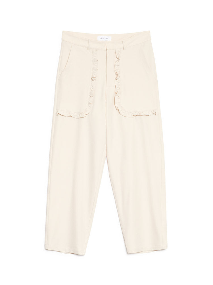 Ivory Cream Trousers