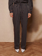Navy & Black Trousers