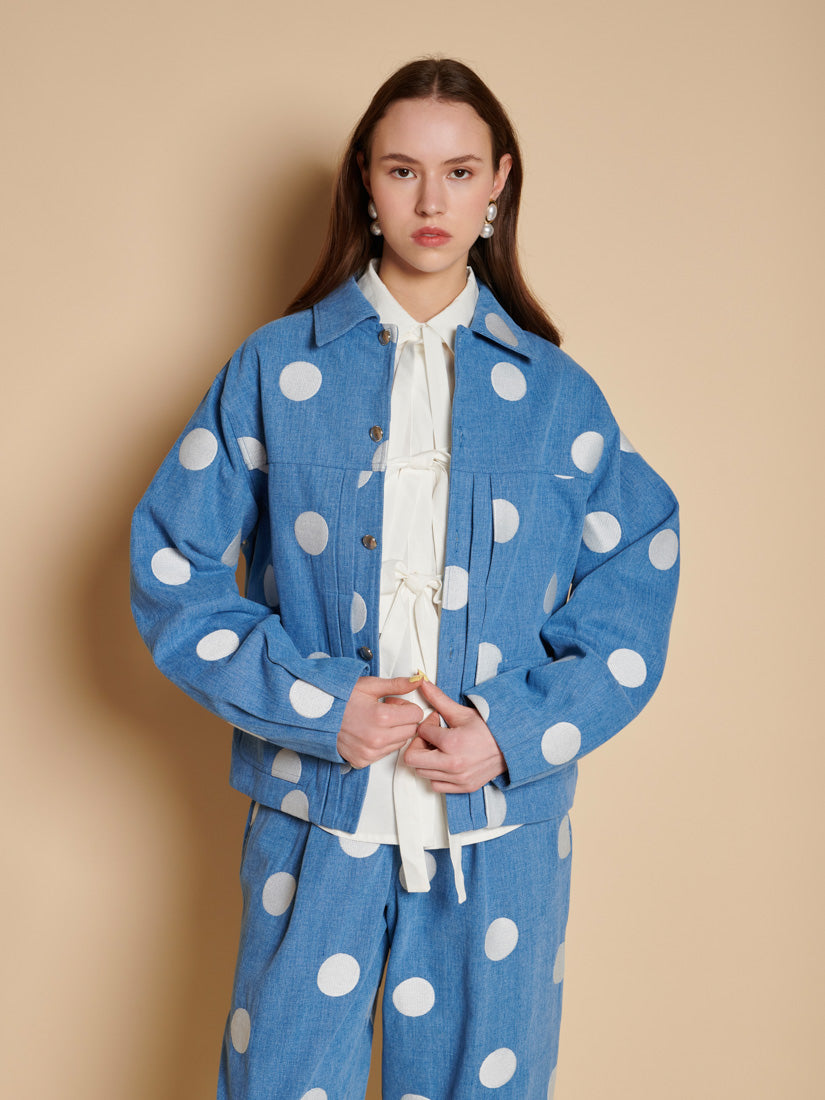 Washed Indigo Blue Jackets