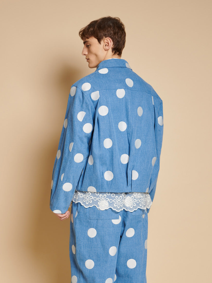 Washed Indigo Blue Jackets