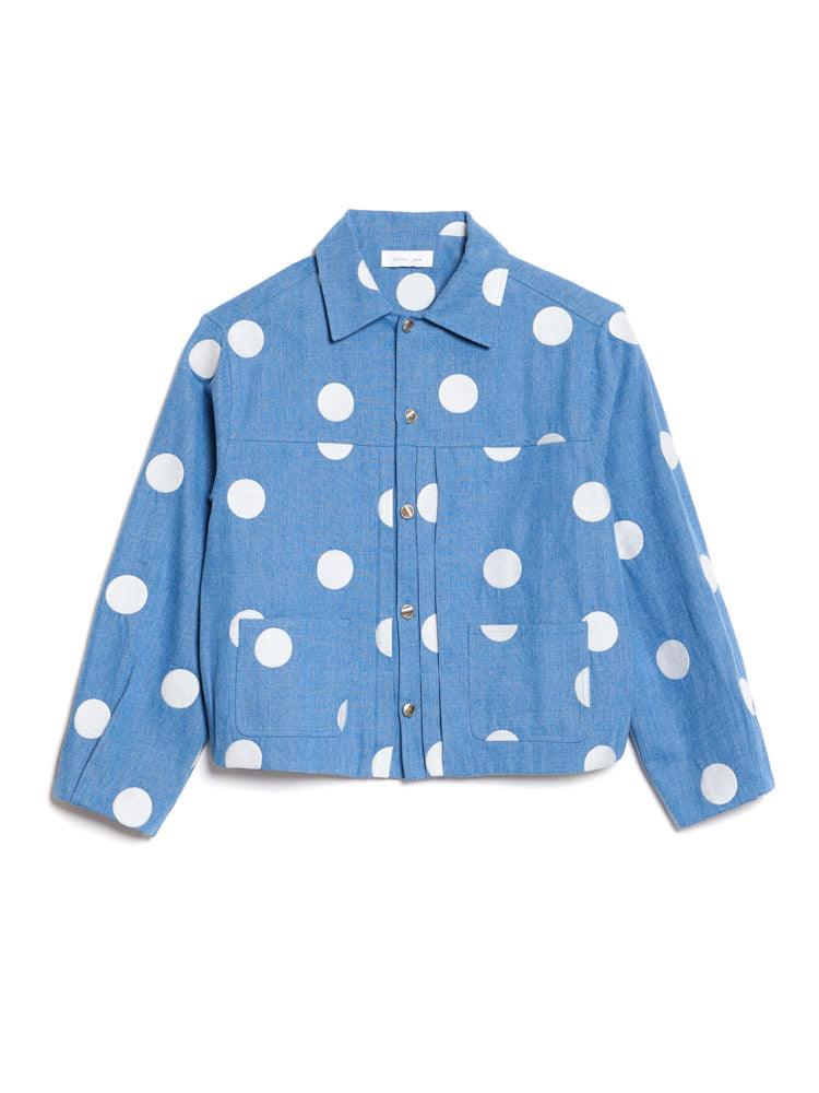 Washed Indigo Blue Jackets