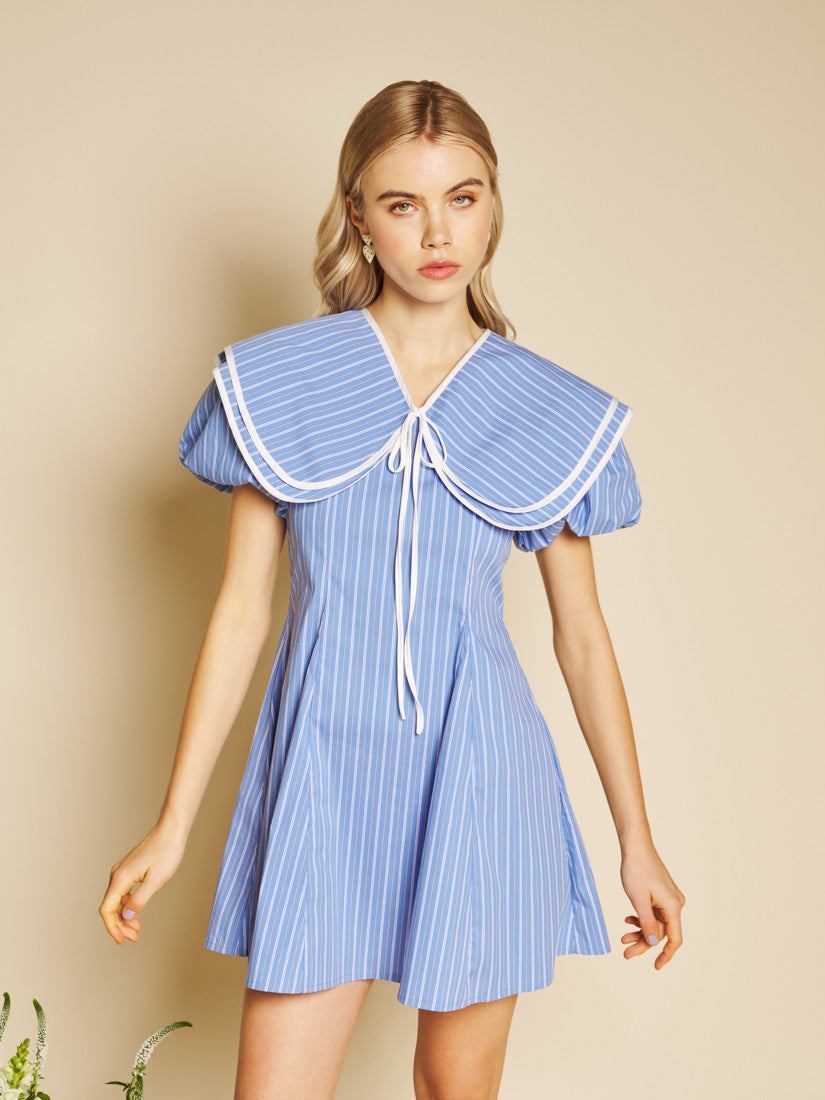 Washed Indigo Blue Dresses