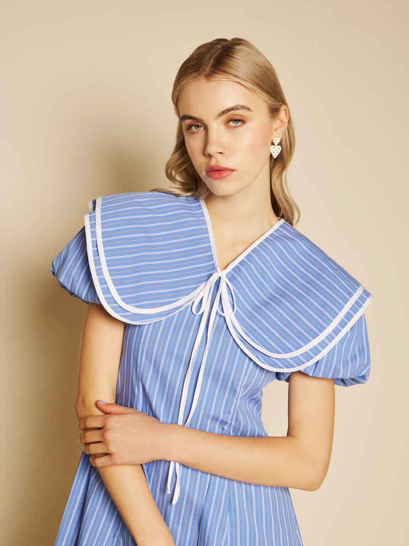 Washed Indigo Blue Dresses