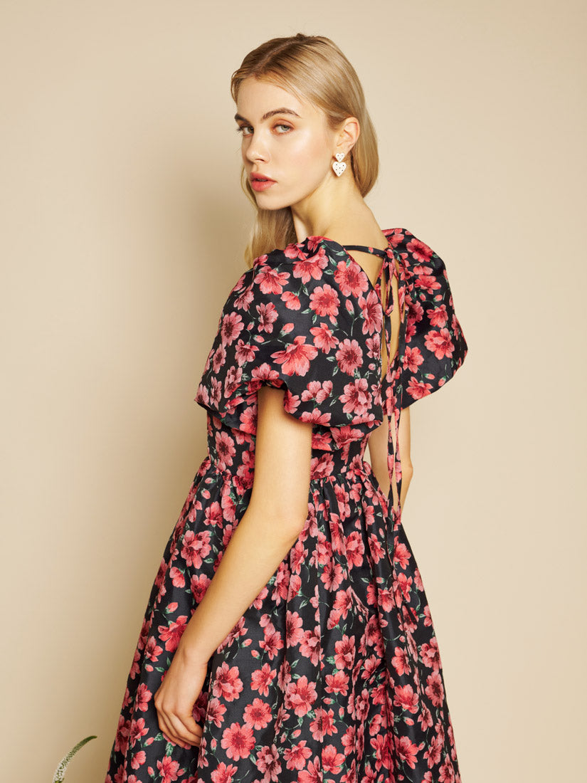 Red & Navy Blue Dresses