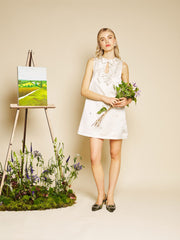 Pearled White Dresses