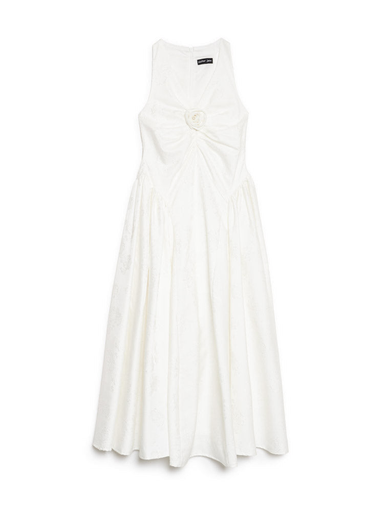 Pearled White Dresses
