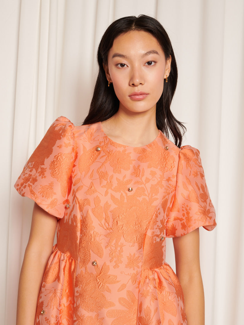 Bright Orange Dresses