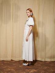 Pearled White Dresses