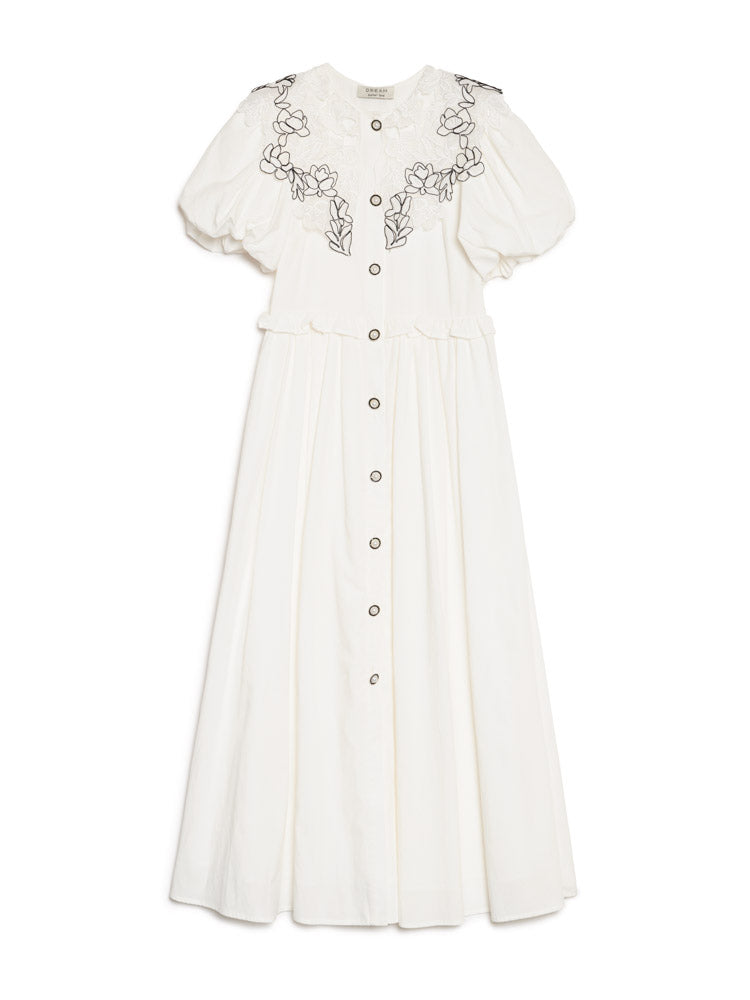 Pearled White Dresses