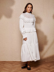 Pearled White Dresses