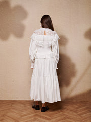 Pearled White Dresses