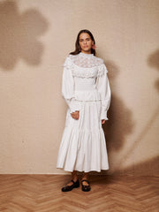 Pearled White Dresses