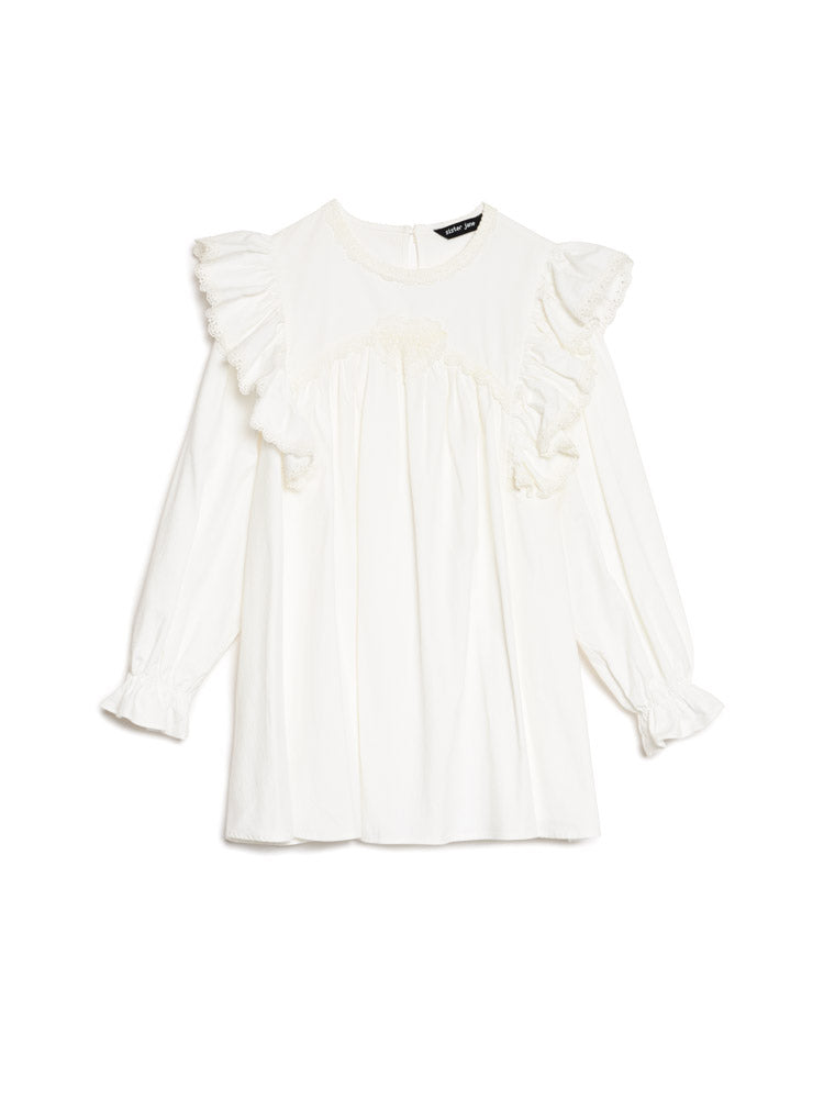 Pearled White Dresses