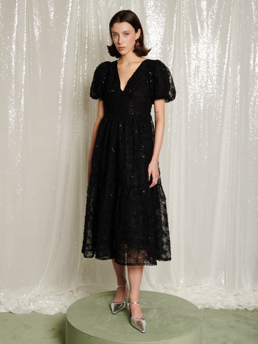 Coal Black Dresses