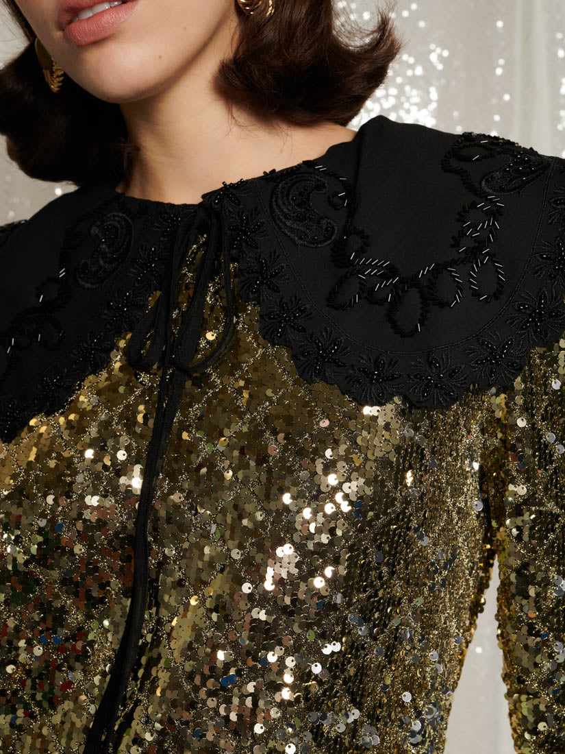 Vintage Gold Dresses