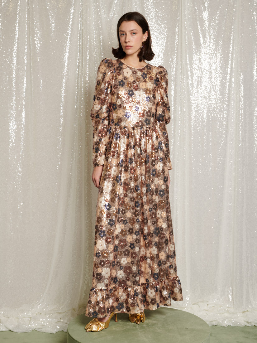 Multi Gold Dresses