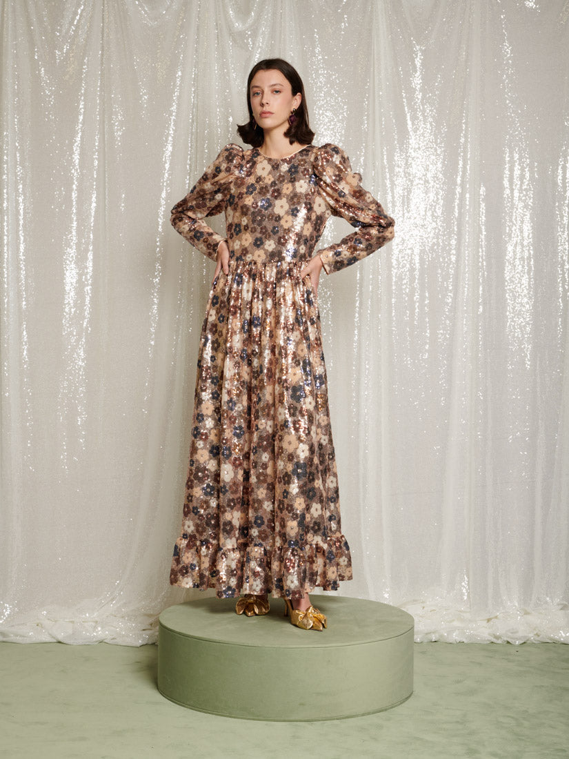 Multi Gold Dresses