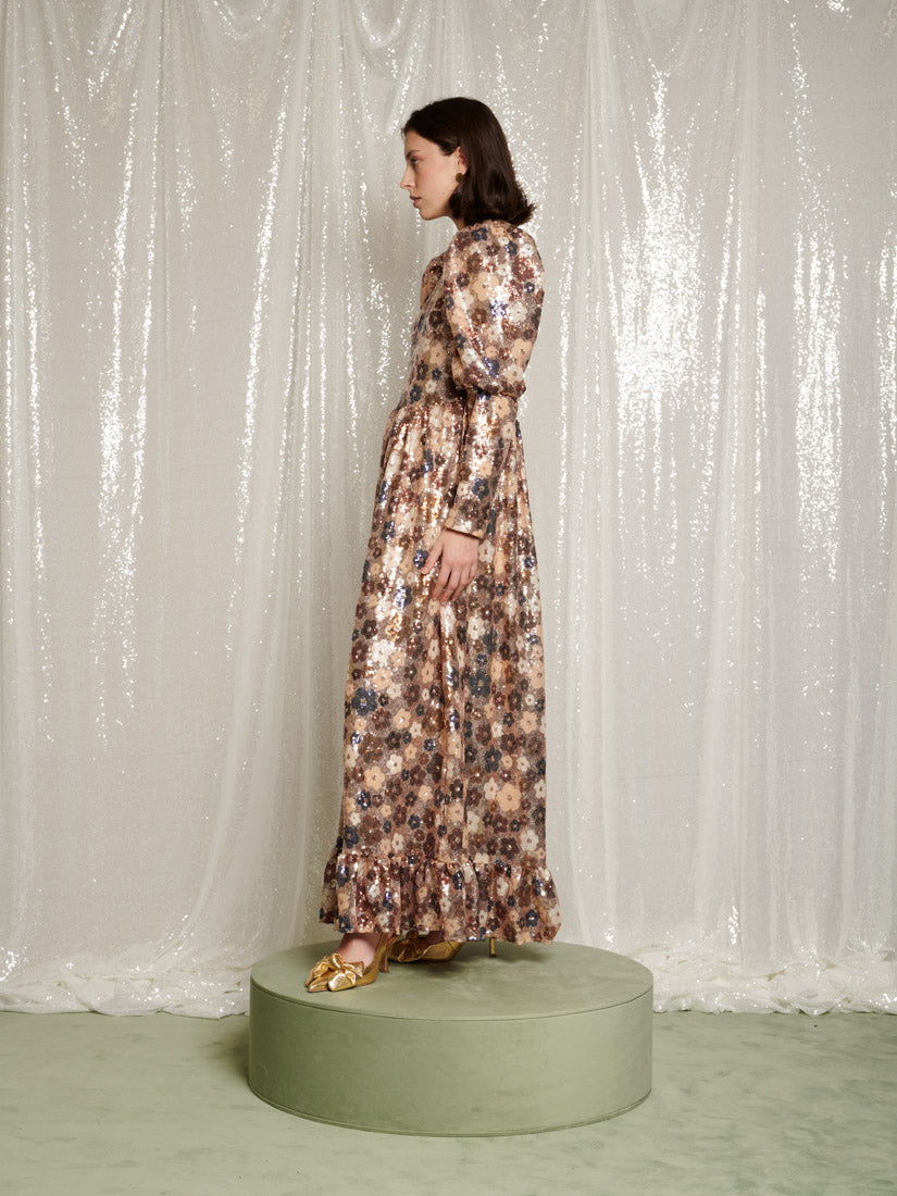 Multi Gold Dresses
