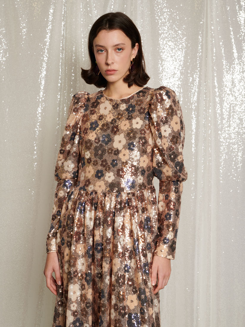 Multi Gold Dresses