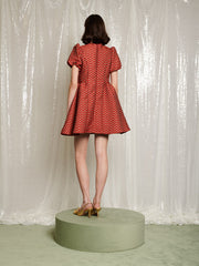 Gold & Red Dresses