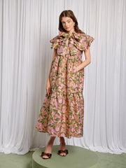 Flora, Lime & Pink Dresses