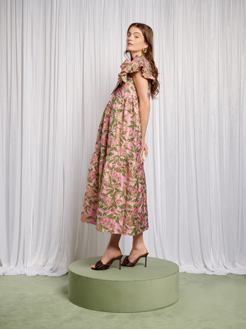 Flora, Lime & Pink Dresses