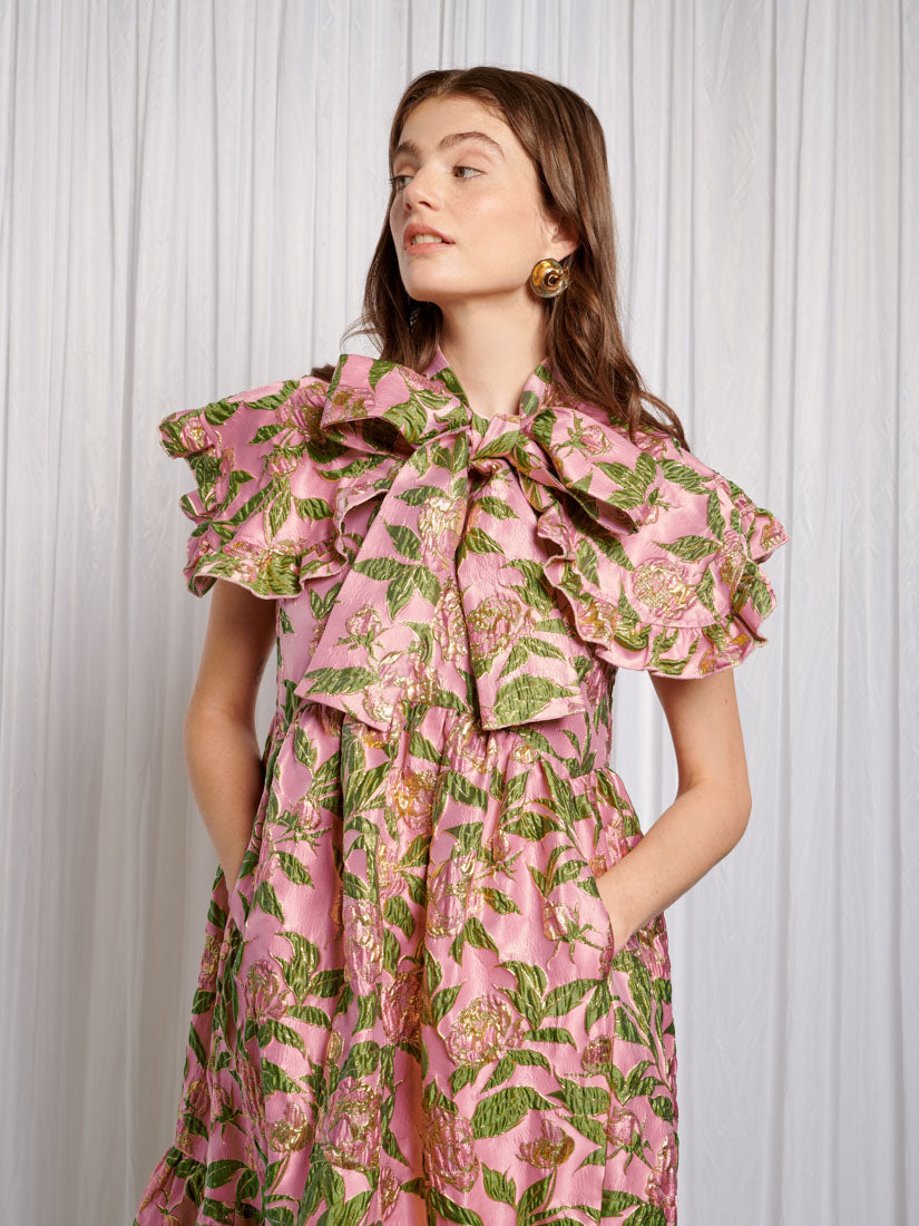 Flora, Lime & Pink Dresses