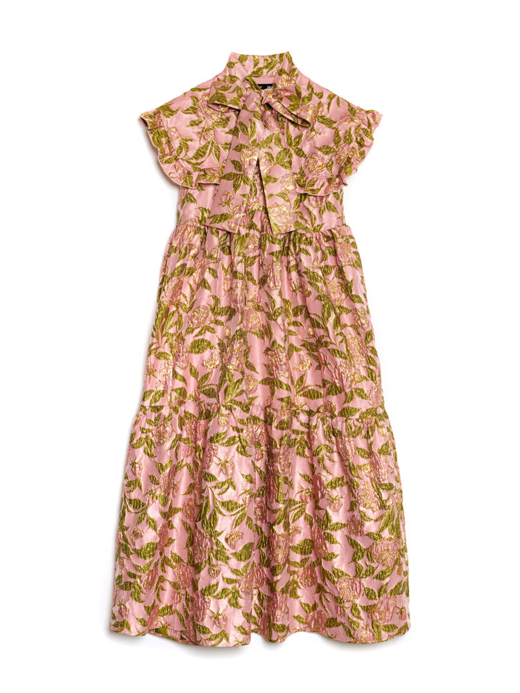 Flora, Lime & Pink Dresses