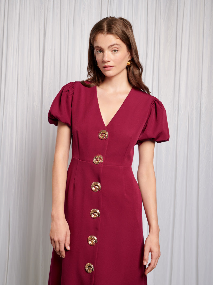 Burgundy Red Dresses