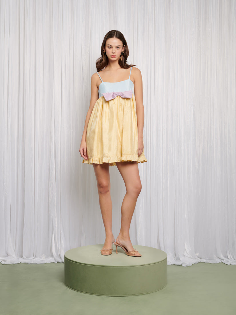 Pastel Blue & Yellow Dresses