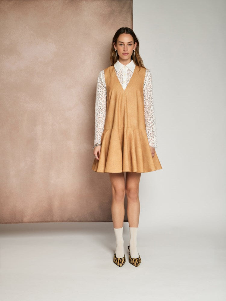 Ochre Tan Dresses
