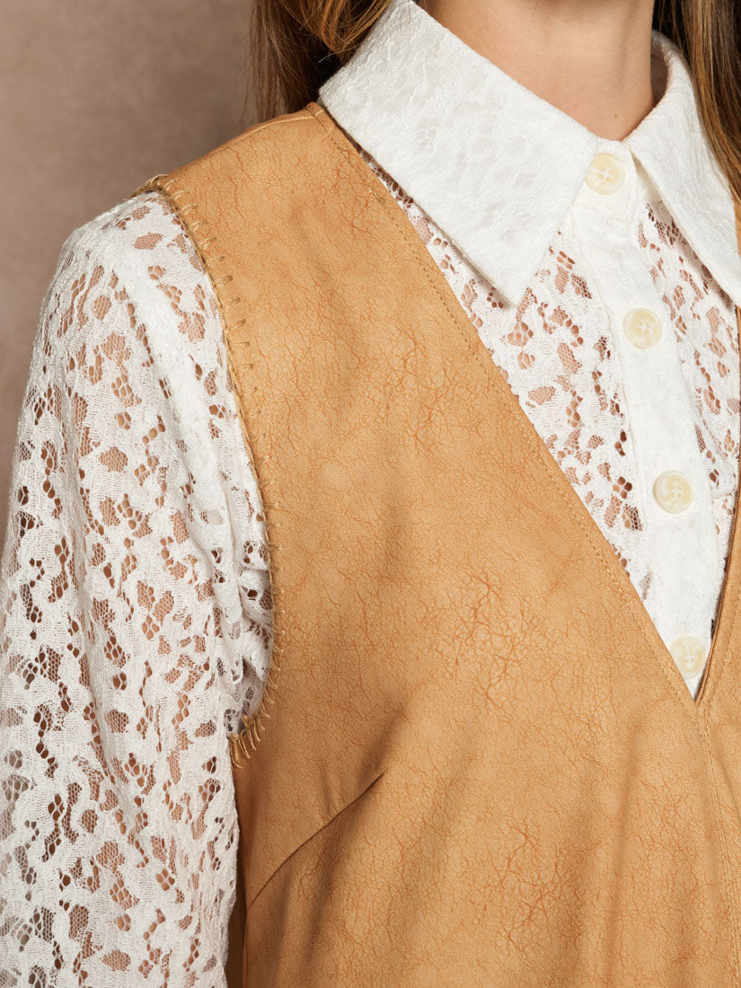 Ochre Tan Dresses
