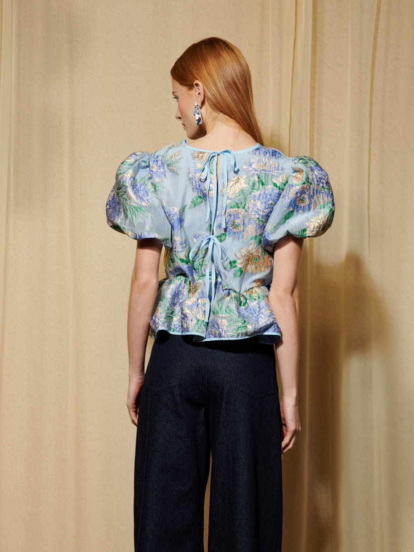 Cerulean Blue Tops