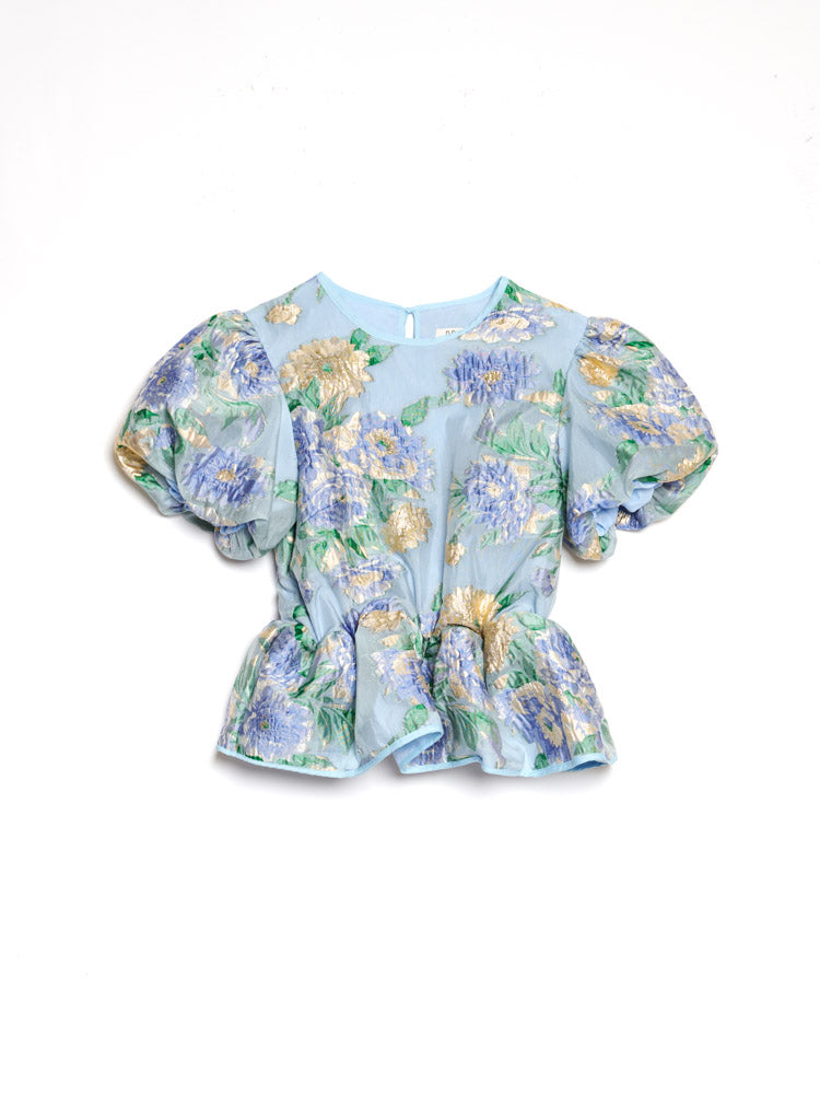 Cerulean Blue Tops