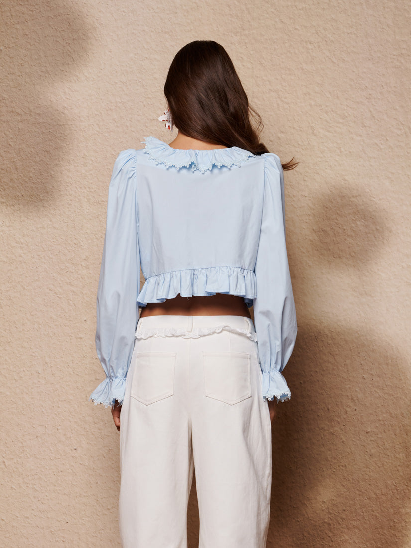 Cornflower Blue Tops
