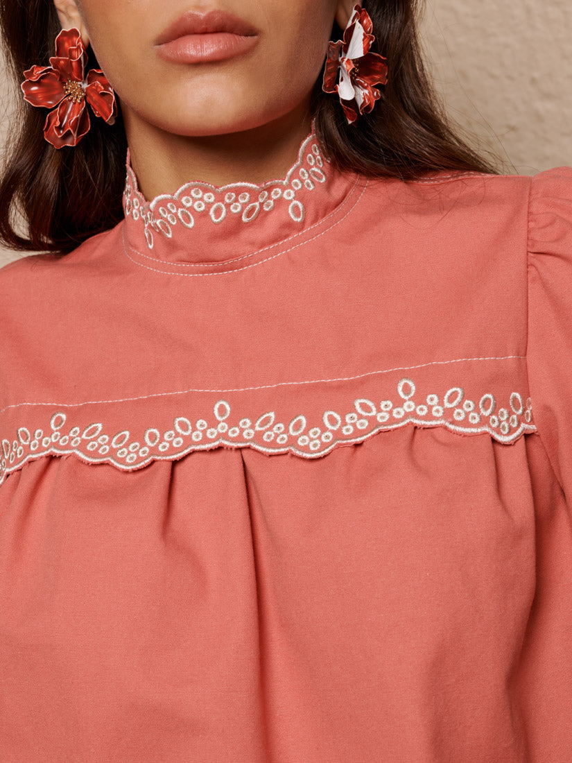 Coral Red Tops