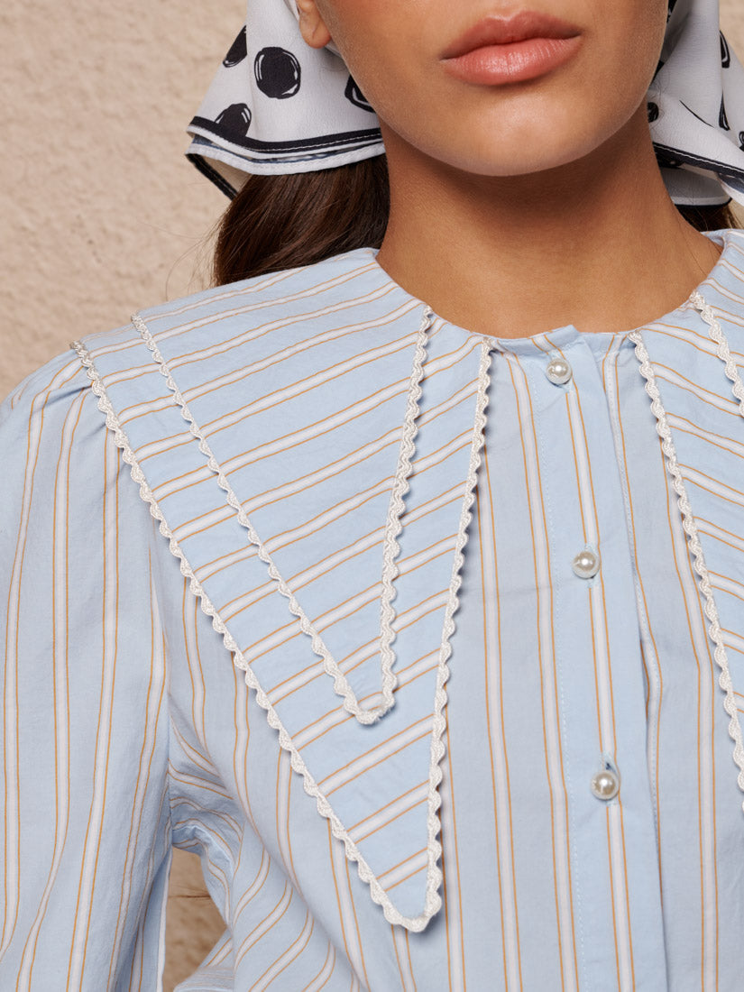 Light Blue Tops