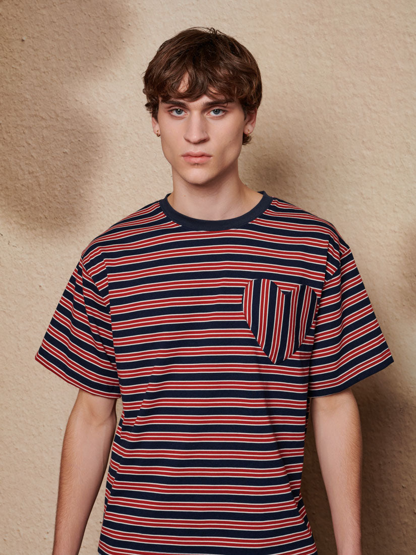 Red & Navy Tops