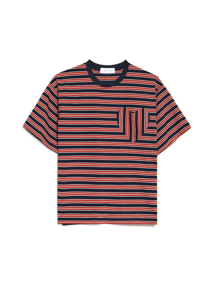 Red & Navy Tops