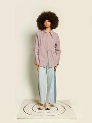 Pink & Brown Check Tops