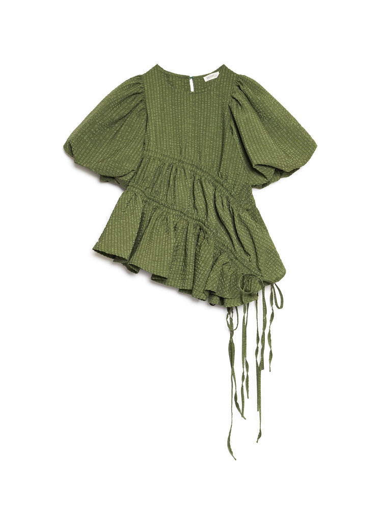 Khaki Green Tops