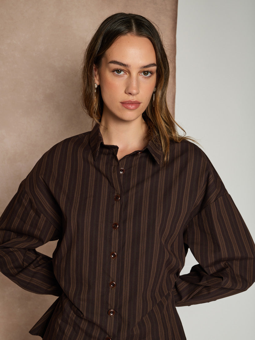 Chocolate Brown Tops
