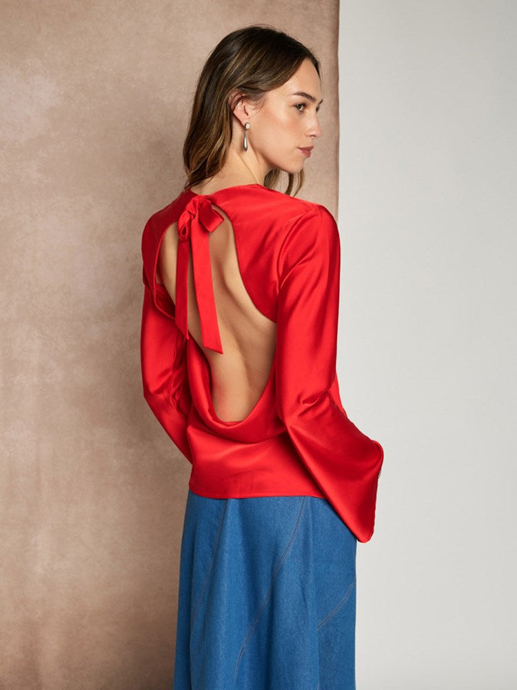 Vermillon Red Tops