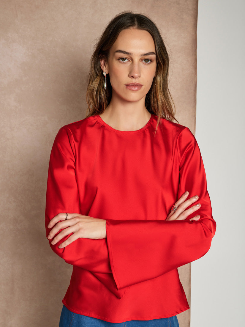 Vermillon Red Tops
