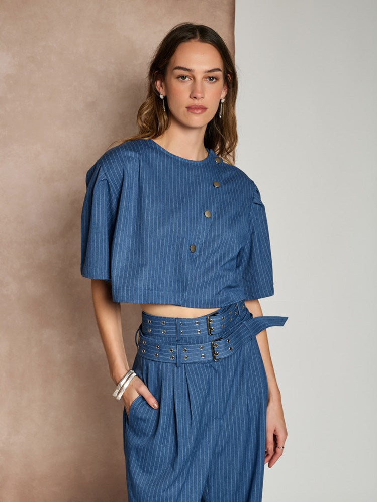 Indigo Blue Tops